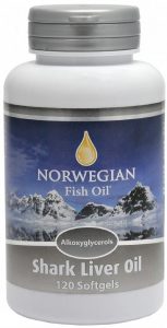 Norwegian Fish Oil Омега-3 Жир печени акулы