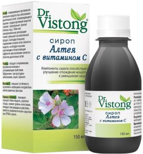 Доктор Вистонг сироп алтея с витамином С