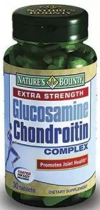 Нэйчес баунти глюкозамин хондроитин комплекс экстра