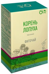 Овие лопух корни