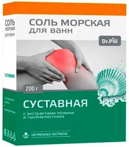 Доктор Пилл соль для ванн суставная