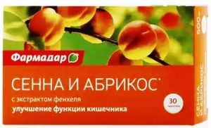 Фармадар сенна+фенхель+абрикос