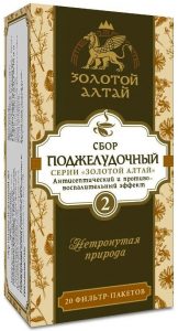 Золотой Алтай поджелудочный сбор №2 антисептический эффект