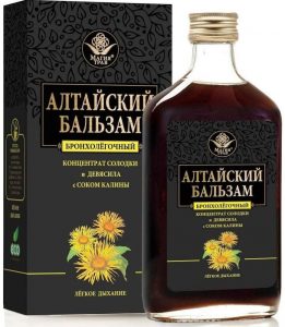 Алтайский бальзам бронхолегочный