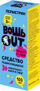 Вошь out перметрин средство педикулицидное