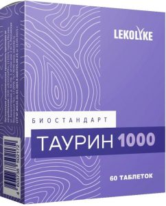 Биостандарт Таурин 1000