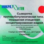 Сыворотка противоботулиническая типа A