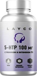 Лайко 5-htp с теанином и витамином в6 капс30