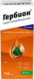 Гербион сироп исландского мха