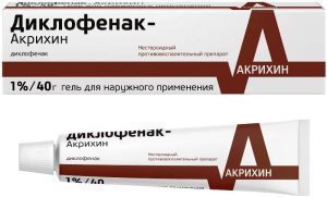 Диклофенак-Акрихин гель