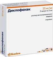 Диклофенак Хемофарм раствор