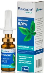 Риноксил ментол