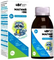 АВС хэлси фуд магний+в6 сироп для детей и взрослых