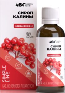 АВС хэлси фуд сироп калины кардионорм